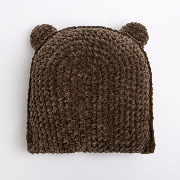 Teddy Bear Cushion Crochet Kit - Wool Couture