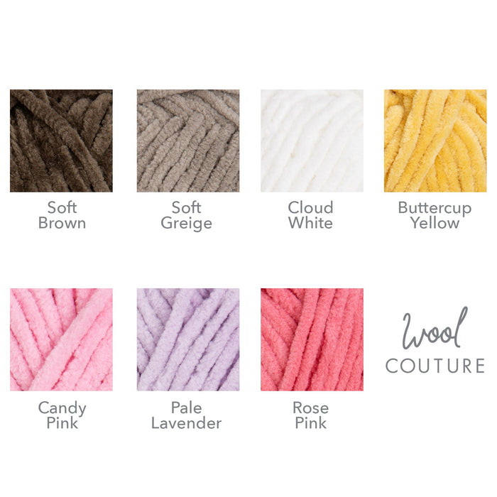 Teddy Bear Cushion Crochet Kit - Wool Couture