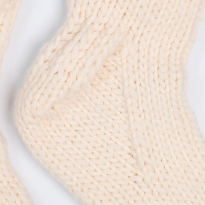 The Chunky Slipper Socks Knitting Kit - Wool Couture