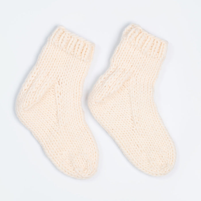 The Chunky Slipper Socks Knitting Kit - Wool Couture