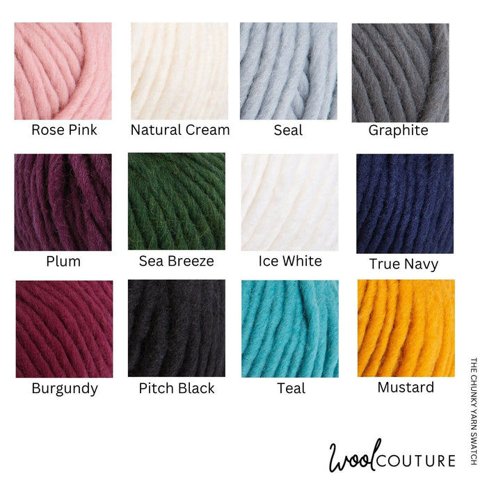 The Chunky Yarn 100g Ball - Wool Couture