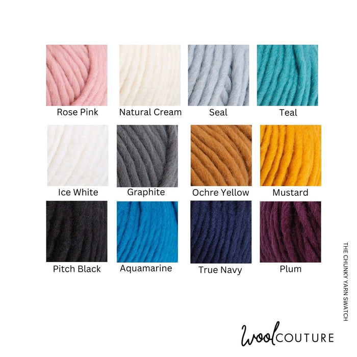 The Chunky Yarn 100g Ball - Wool Couture