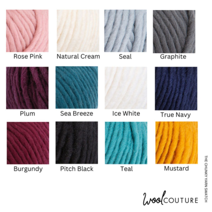 The Chunky Yarn 100g Ball - Wool Couture