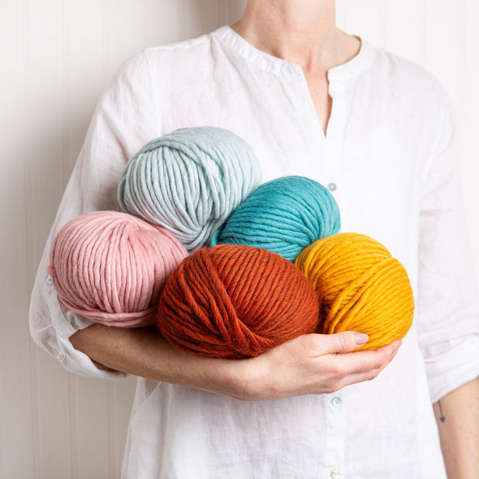 The Chunky Yarn 100g Ball | Yarn Bundle | 5 Balls - Wool Couture
