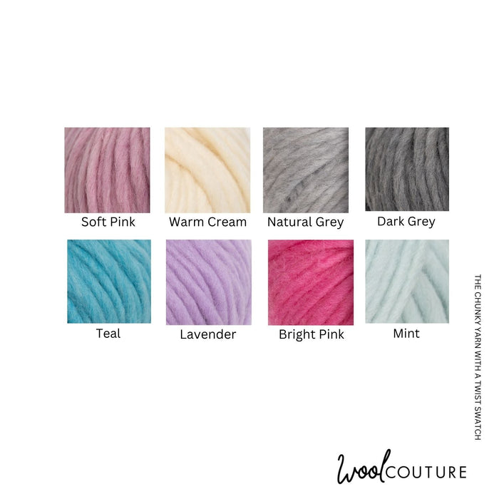 The Chunky Yarn Bundle - 5 Balls - Wool Couture