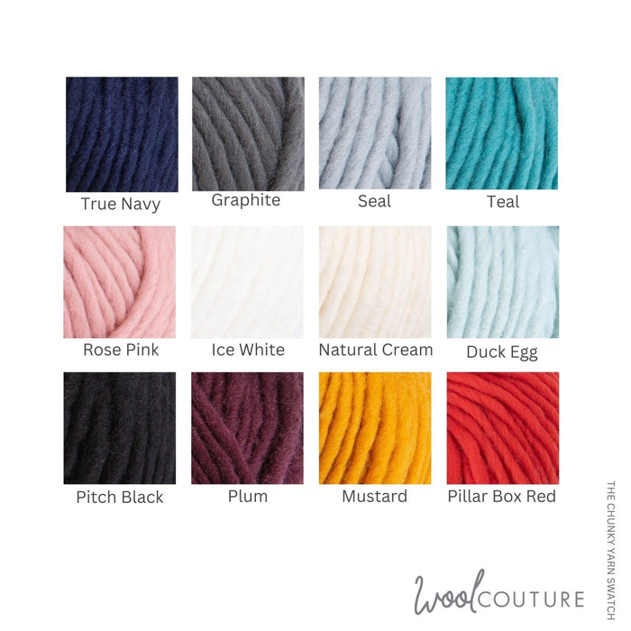 The Chunky Yarn Bundle - 5 Balls - Wool Couture