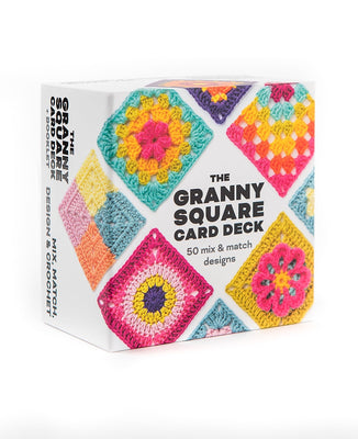 The Granny Square Flowers Card Deck by Claire Montgomerie - Wool Couture