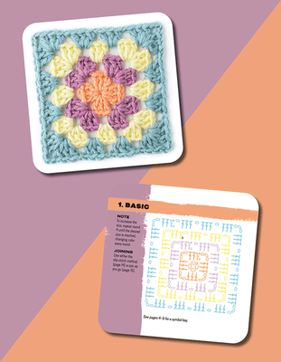 The Granny Square Flowers Card Deck by Claire Montgomerie - Wool Couture