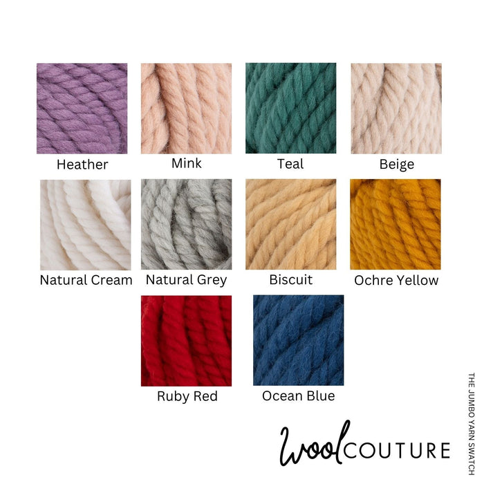 The Jumbo Yarn 100g Ball - Wool Couture