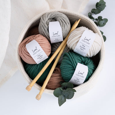 The Jumbo Yarn Bundle - 10 Balls 20% DISCOUNT - Wool Couture