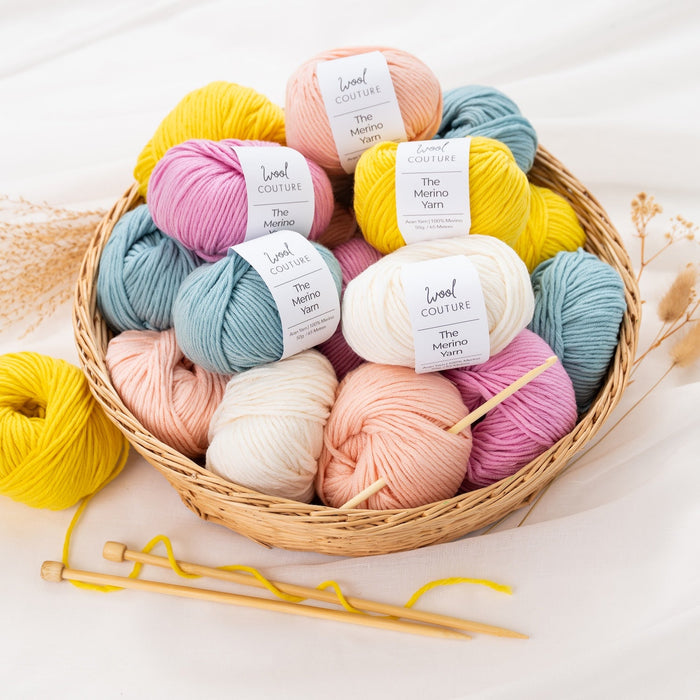 The Merino Yarn - 10 balls 20% DISCOUNT - Wool Couture