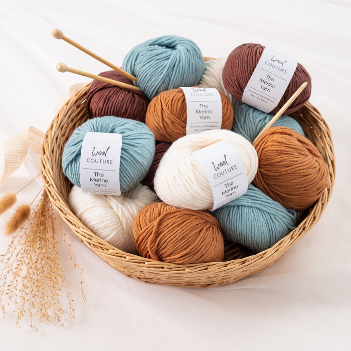 The Merino Yarn - 20 balls 25% DISCOUNT - Wool Couture