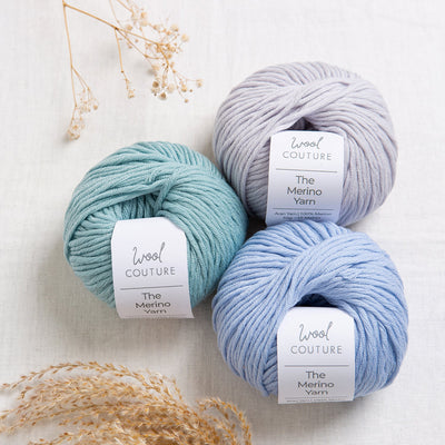 The Merino Yarn - 3 balls 10% DISCOUNT - Wool Couture