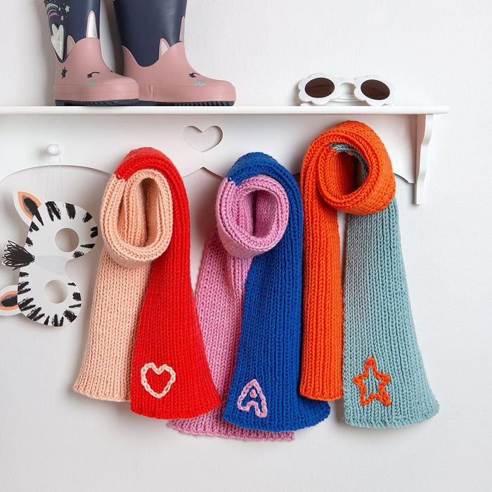 Toddler Scarf Knitting Kit - Wool Couture