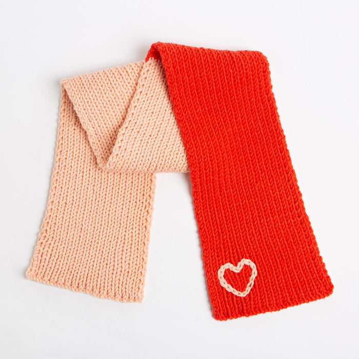 Toddler Scarf Knitting Kit - Wool Couture