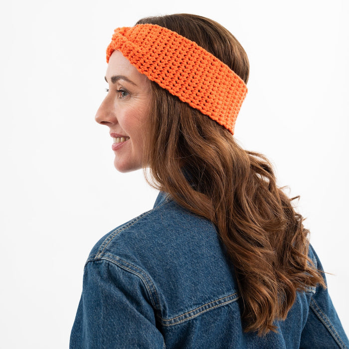Twisted Headband Crochet Kit | FREE Beginner Workshop Included - Wool Couture