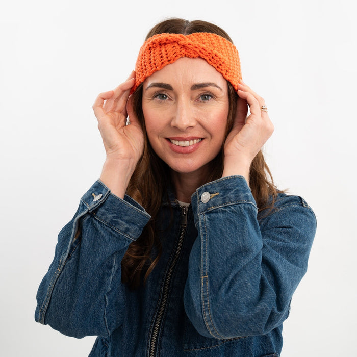 Twisted Headband Crochet Kit | FREE Beginner Workshop Included - Wool Couture