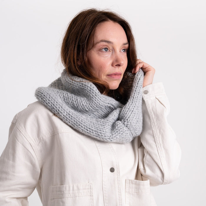 Twisted Snood Knitting Kit - Wool Couture