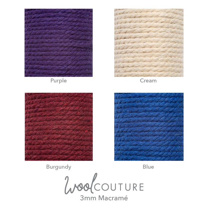 Two Sisters Plant Hanger Macrame Kit - Wool Couture