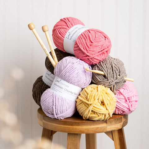 Velveteen Chunky Yarn - 10 Balls 20% DISCOUNT - Wool Couture