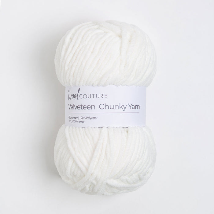 Velveteen Chunky Yarn 100g Ball - Wool Couture
