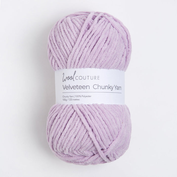 Velveteen Chunky Yarn 100g Ball - Wool Couture