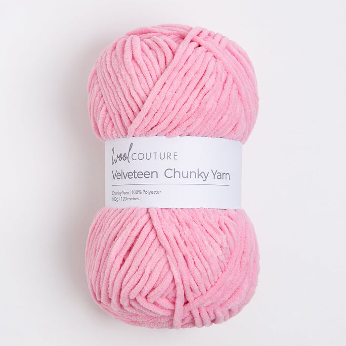 Velveteen Chunky Yarn 100g Ball - Wool Couture