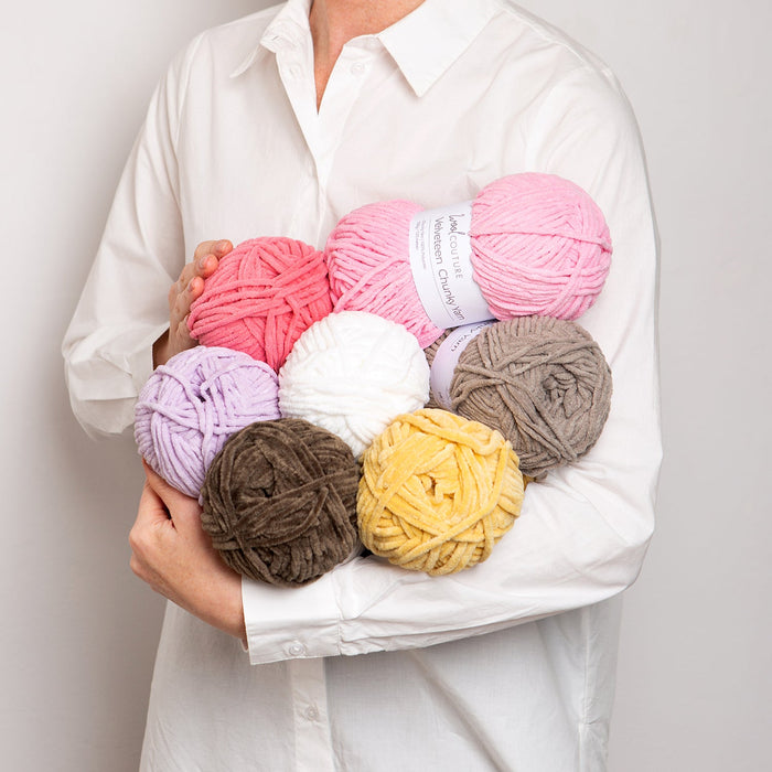 Velveteen Chunky Yarn - 20 Balls 25% DISCOUNT - Wool Couture
