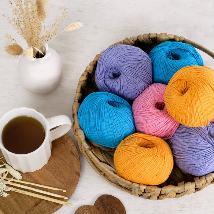 Waste to Wonder Cotton Yarn - 20 Balls 25% DISCOUNT - Wool Couture