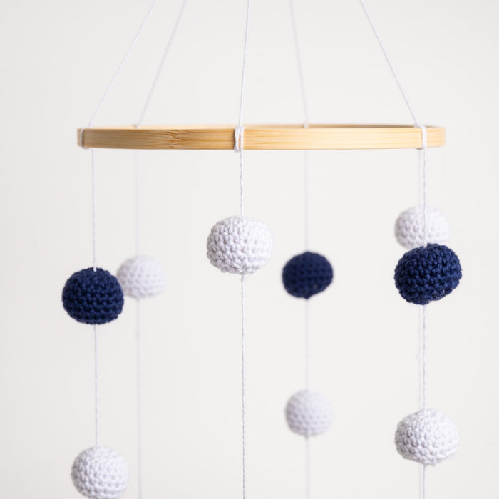 Whale & Starfish Baby Mobile Crochet Kit - Wool Couture