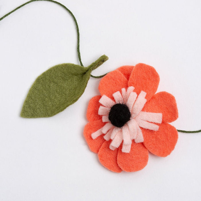 Wildflower Garland Felt Craft Kit - Wool Couture