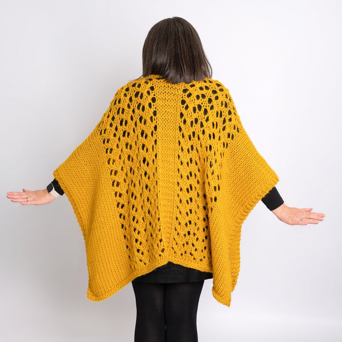 Winter Shawl Knitting Kit - Wool Couture