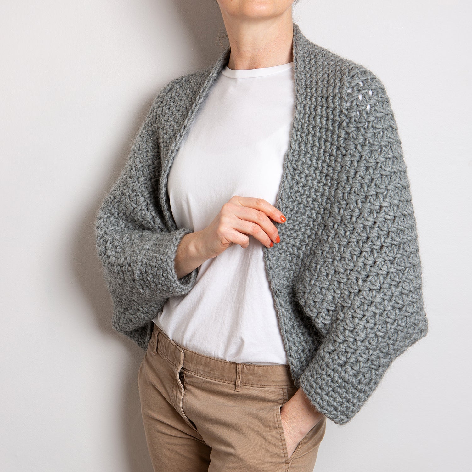 Winter Shrug Crochet Kit Wool Couture