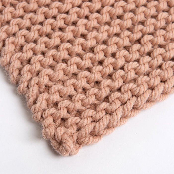 Wrap Up Blanket Knitting Kit - 2 in 1 Beginner Pattern - Wool Couture