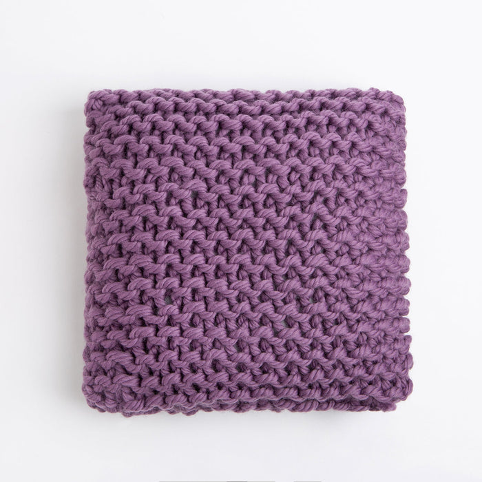 Wrap Up Cushion Knitting Kit - 2 in 1 Beginner Pattern - Wool Couture
