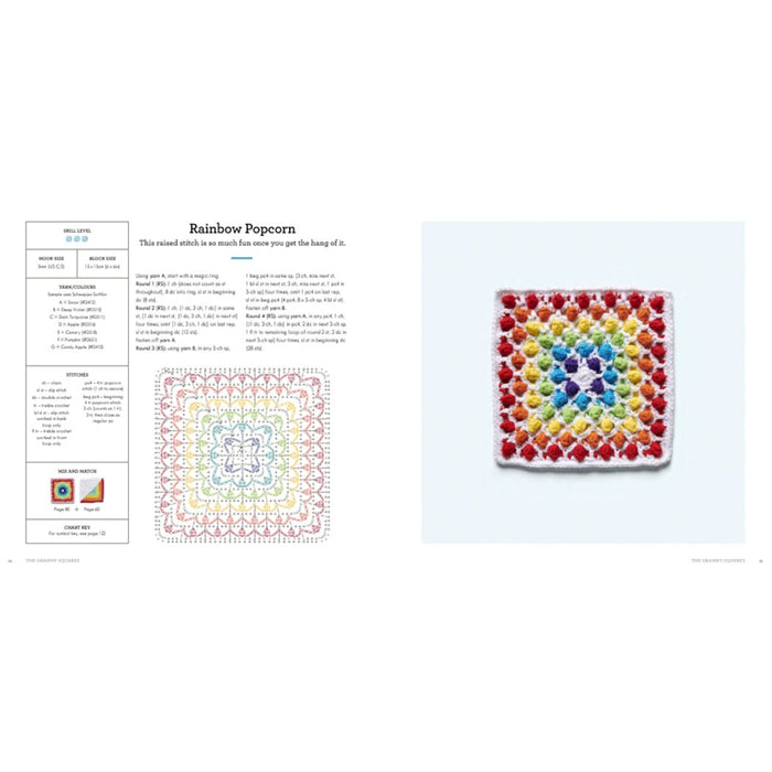 A Modern Girl's Guide To Granny Squares Book - Celine Semaan - Wool Couture