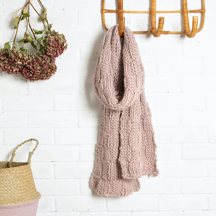 Absolute Beginners Scarf Knitting Kit– Wool Couture