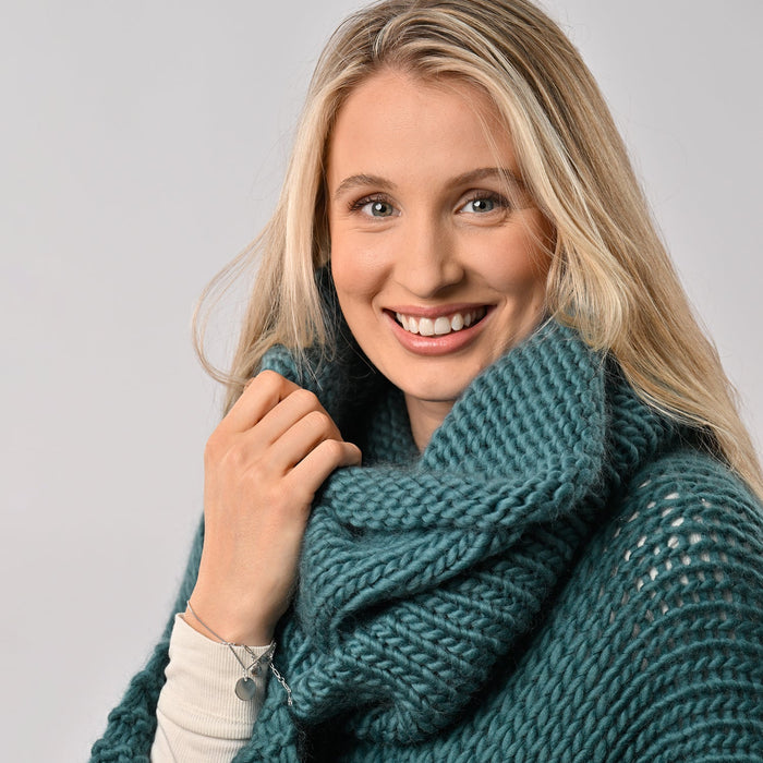 Absolute Beginners Snood Knitting Kit - Wool Couture