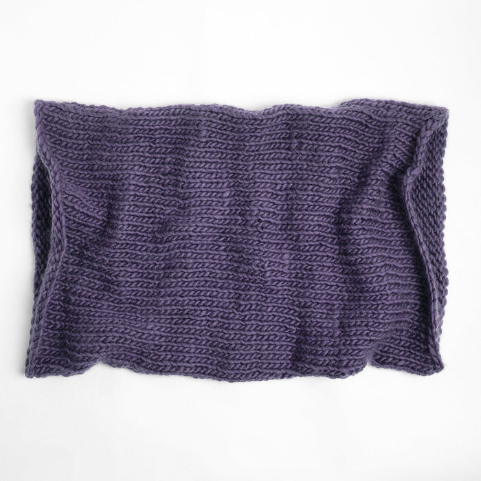 Accessories Knitting Kit - Absolute Beginners Heather Snood - Wool Couture