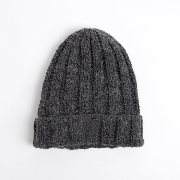 Accessories Knitting Kit - Alpaca Hat Granite Grey - Wool Couture