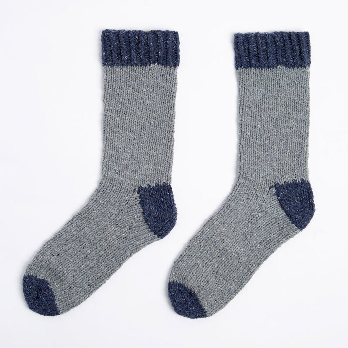 Accessories Knitting PDF Pattern - Colour Pop Socks - Wool Couture