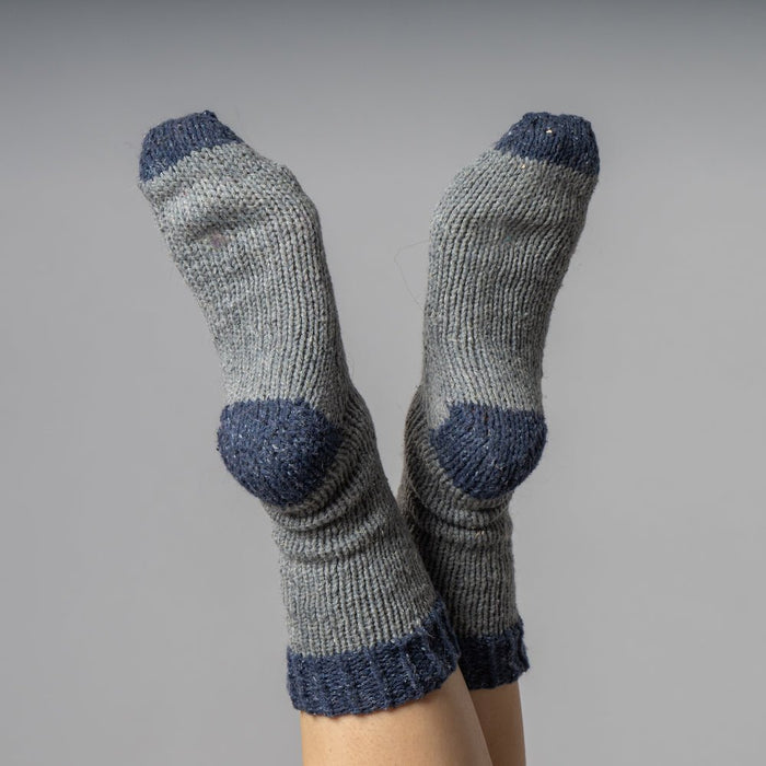 Accessories Knitting PDF Pattern - Colour Pop Socks - Wool Couture