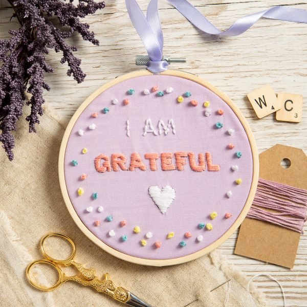 Affirmation Embroidery Kit Bundle - Wool Couture
