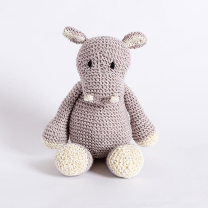 Andy Hippo Knitting Kit - Wool Couture