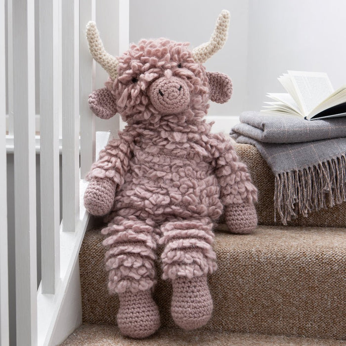 Animal Crochet Kit - Bonnie The Cow - Wool Couture