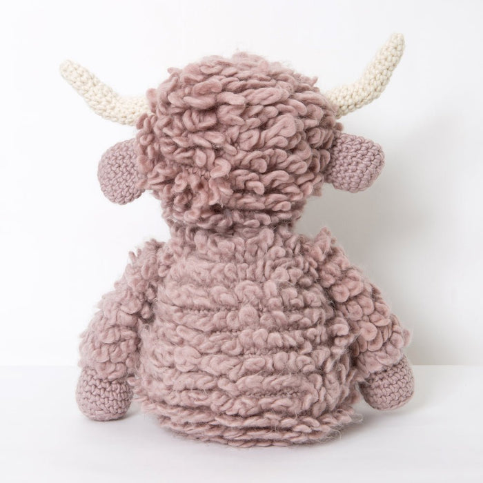 Cow Crochet Kit. Giant Amigurumi Cow Toy. Bonnie the Cow Crochet Pattern.  Advanced Crochet Kit by Wool Couture -  UK