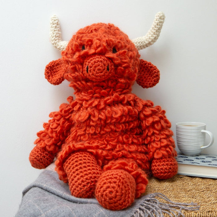 Animal Crochet Kit - Bonnie The Cow - Wool Couture