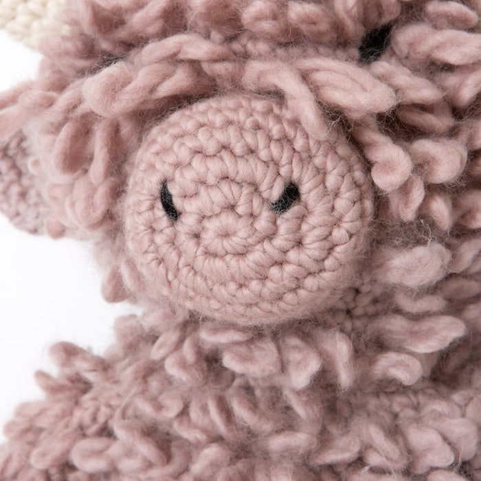 Animal Crochet Kit - Bonnie The Cow - Wool Couture