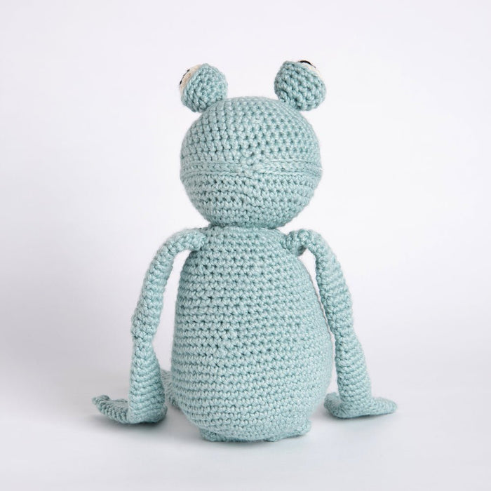 Animal Crochet Kit - Freddy Frog - Wool Couture