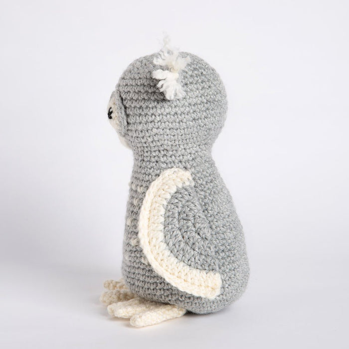 Animal Crochet Kit - Henry Tufted Owl - Wool Couture